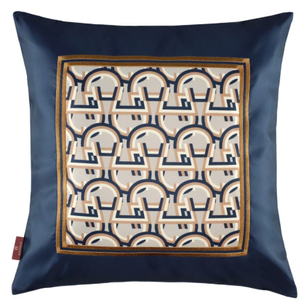 Poduszka Aigner Nena Cosmic Blue Art Deco 45x45 | JMB Design