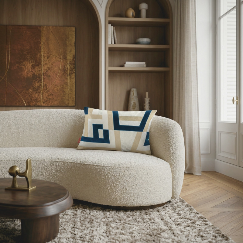 Poduszka Aigner Nova Trench Beige 40x60 żakard | JMB Design