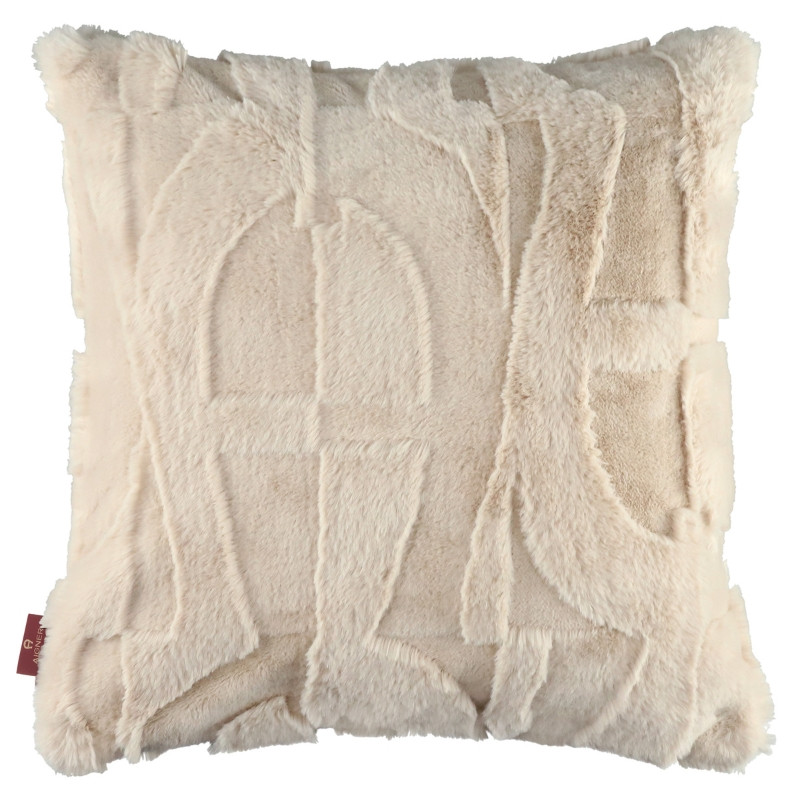 Poduszka Aigner Serenity Trench Beige 50x50 futro | JMB Design