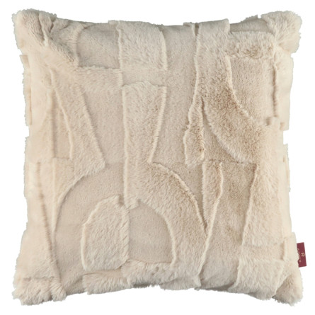 Poduszka Aigner Serenity Trench Beige 50x50 futro | JMB Design