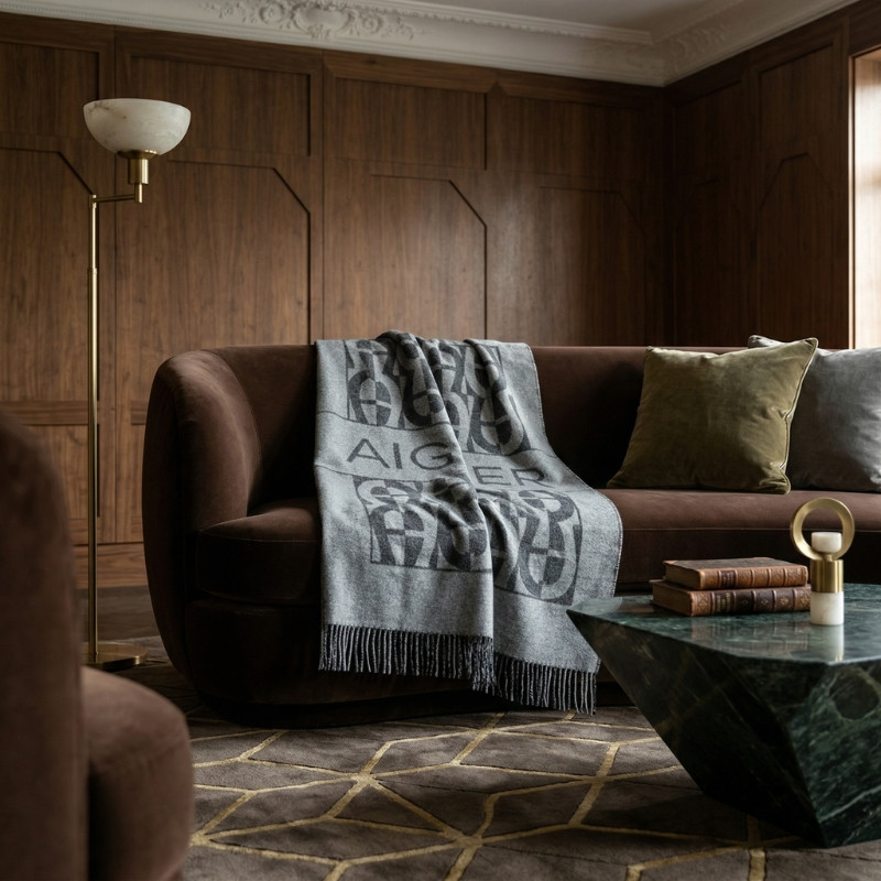 Pled Aigner Modular szary 140x195 bawełna | JMB Design