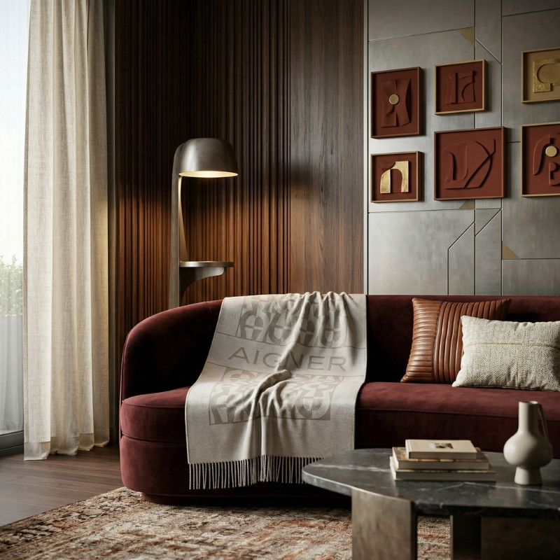 Pled Aigner Modular Offwhite Beige 140x195 cm | JMB Design