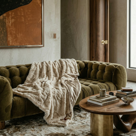 Pled Aigner Serenity Trench Beige 130x170 futerkowy | JMB Design