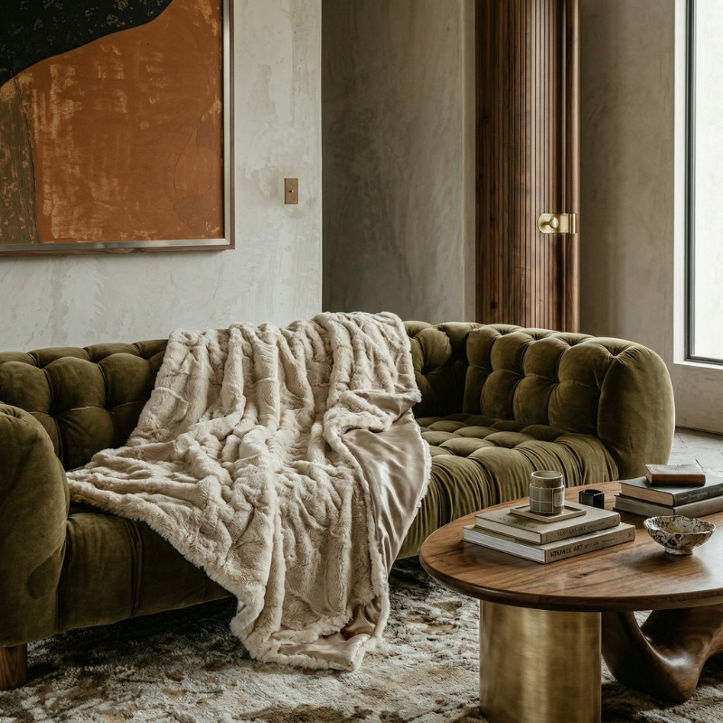 Pled Aigner Serenity Trench Beige 130x170 futerkowy | JMB Design