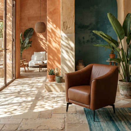 Fotel Bergamo Hukla – kompaktowa elegancja i komfort | JMB Design