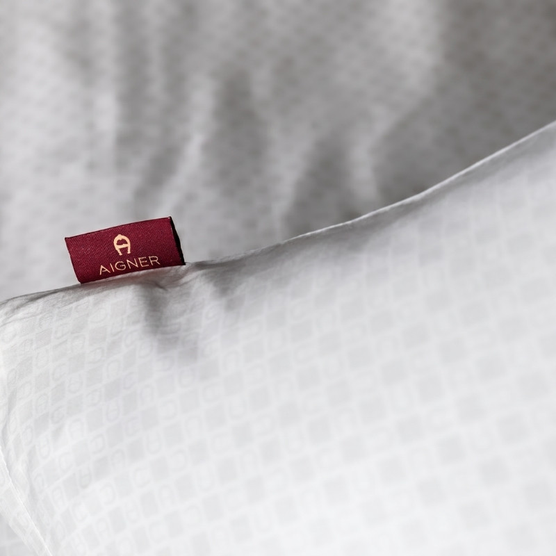 Pościel Aigner Glamour White – luksusowa biała pościel | JMB Design