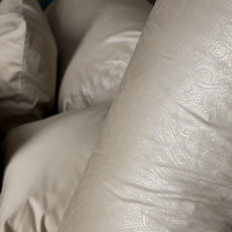 Pościel Aigner Chateau Linen – luksusowa pościel beżowa | JMB Design