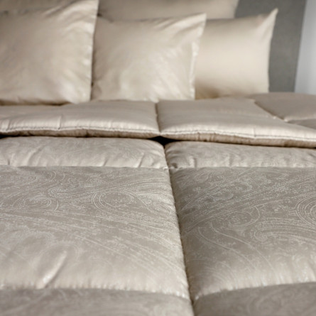 Pościel Aigner Chateau Linen – luksusowa pościel beżowa | JMB Design