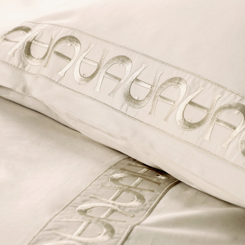 Pościel Aigner Palace Linen – luksusowa beżowa pościel | JMB Design