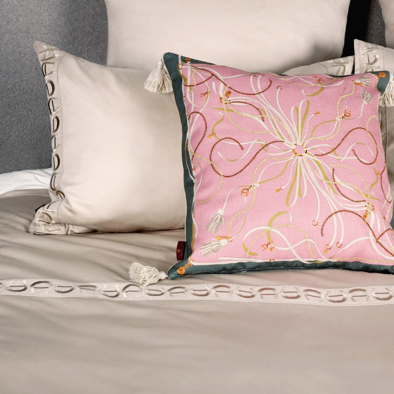 Pościel Aigner Palace Linen – luksusowa beżowa pościel | JMB Design