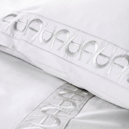 Pościel Aigner Palace White – luksusowa biała pościel | JMB Design