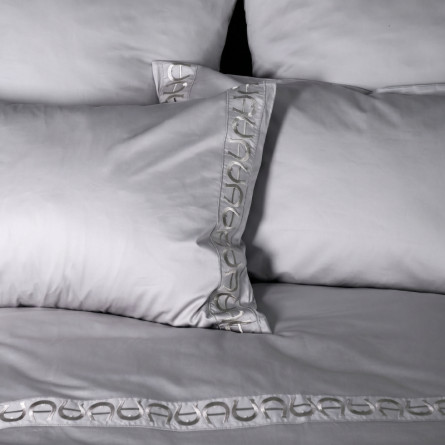 Pościel Aigner Palace Grey – luksusowa szara pościel | JMB Design