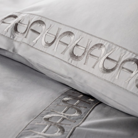 Pościel Aigner Palace Grey – luksusowa szara pościel | JMB Design