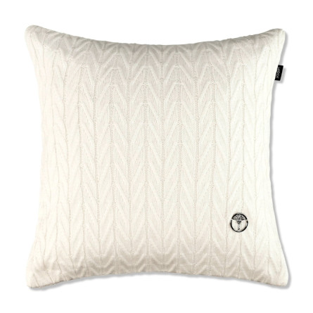 Poduszka JOOP! Weavelle White 40x40 - luksusowa biała poduszka | JMB Design