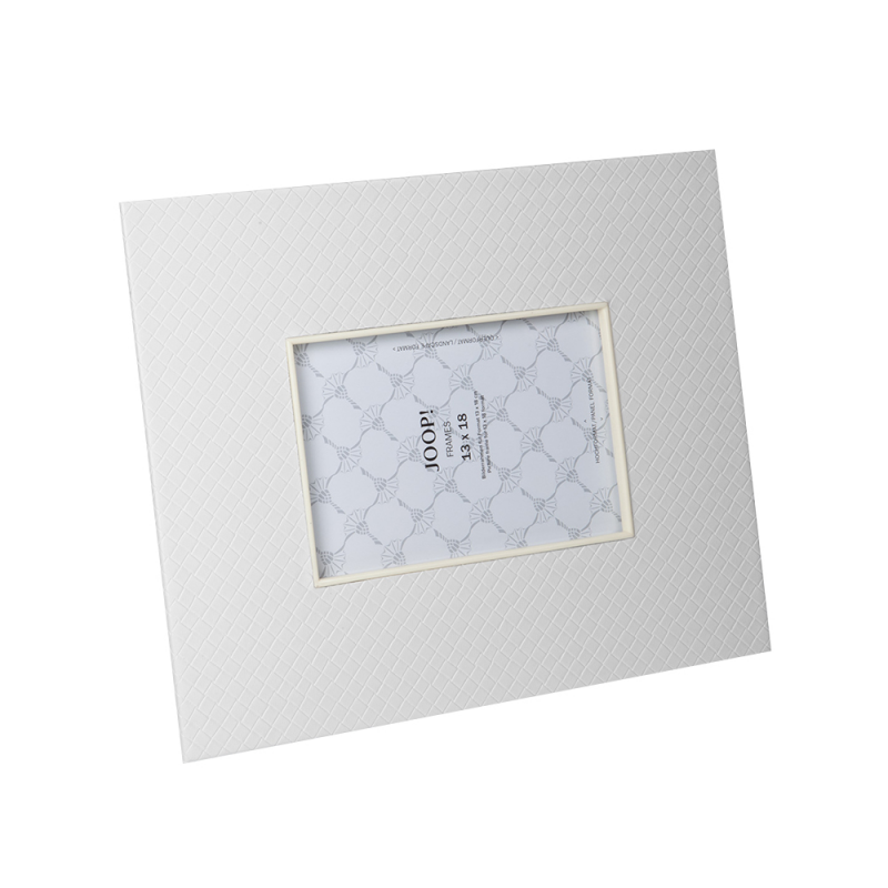 Ramka na zdjęcia 13x18, biała - JOOP! - seria Homeline - Dekoracje do Sypialni - Sklep JMB DESIGN