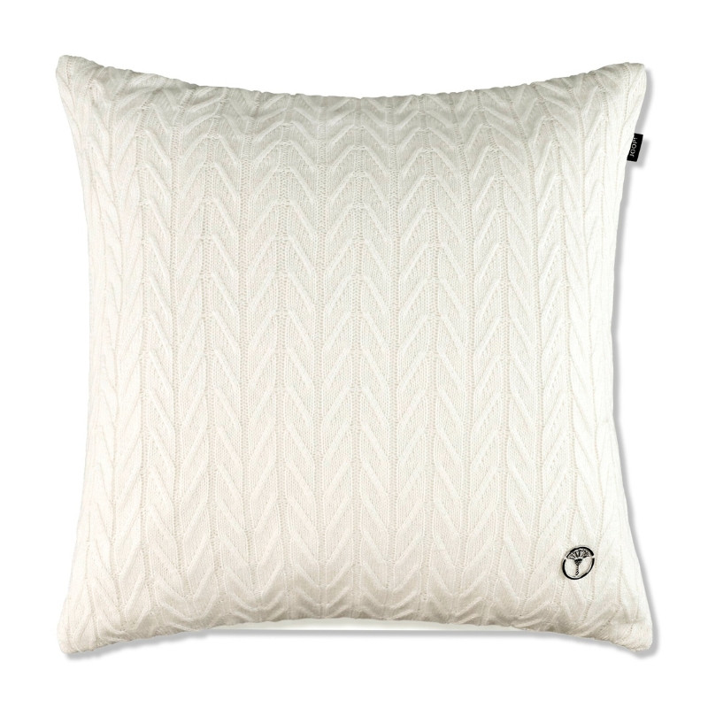 Poduszka JOOP! Weavelle White 50x50 - luksusowa poduszka | JMB Design