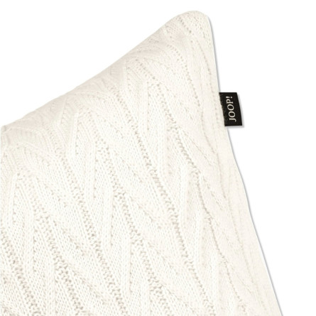 Poduszka JOOP! Weavelle White 50x50 - luksusowa poduszka | JMB Design
