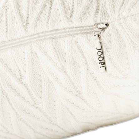 Poduszka JOOP! Weavelle White 50x50 - luksusowa poduszka | JMB Design