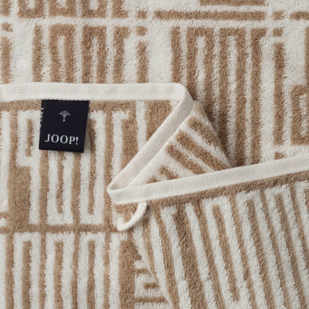 Ręcznik JOOP! Bars Allover Cream – bawełna premium | JMB Design
