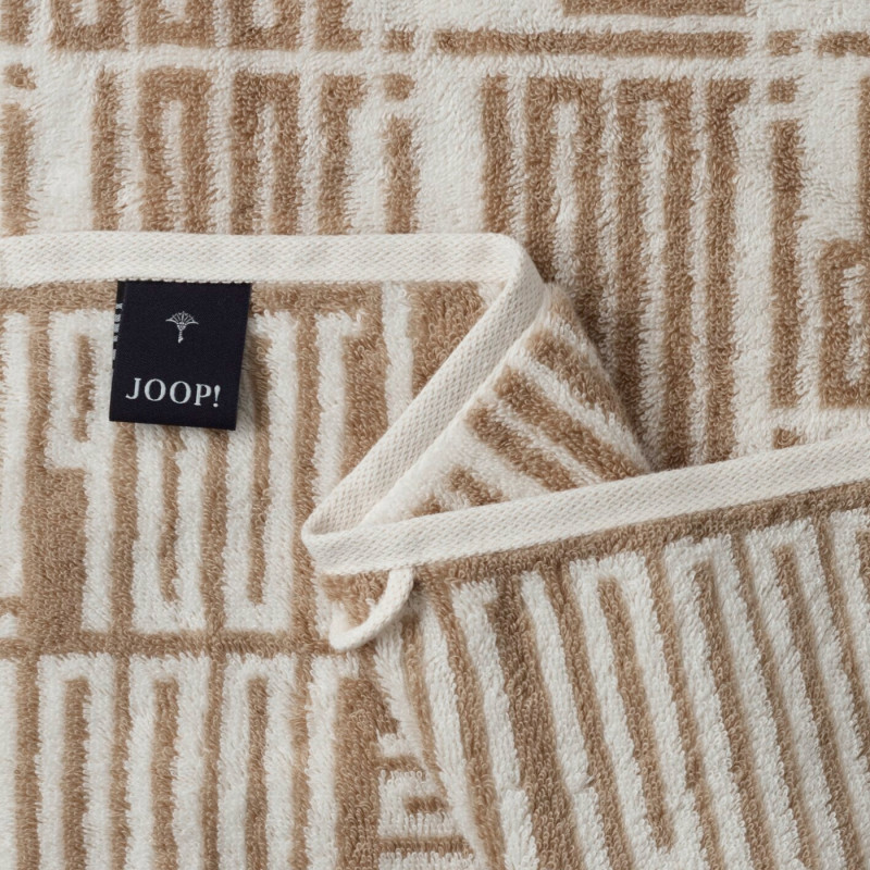 Ręcznik JOOP! Bars Allover Cream – bawełna premium | JMB Design