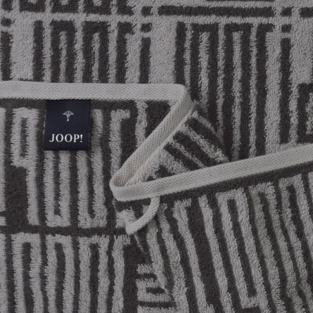 Ręcznik JOOP! Bars Allover Grey – bawełna premium