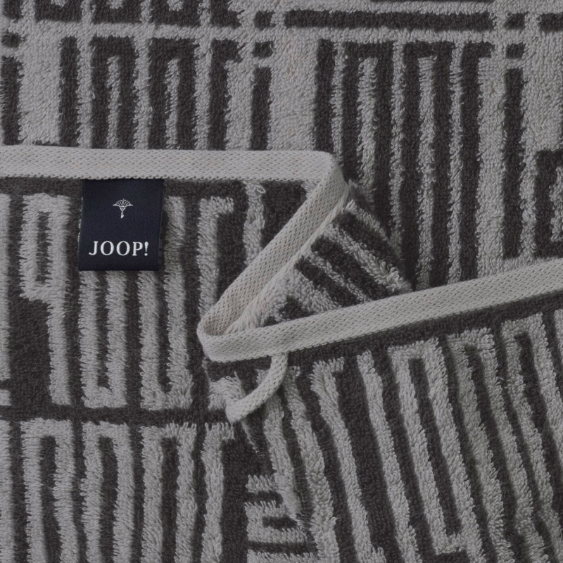 Ręcznik JOOP! Bars Allover Grey – bawełna premium