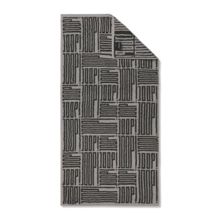 Ręcznik JOOP! Bars Allover Grey – bawełna premium