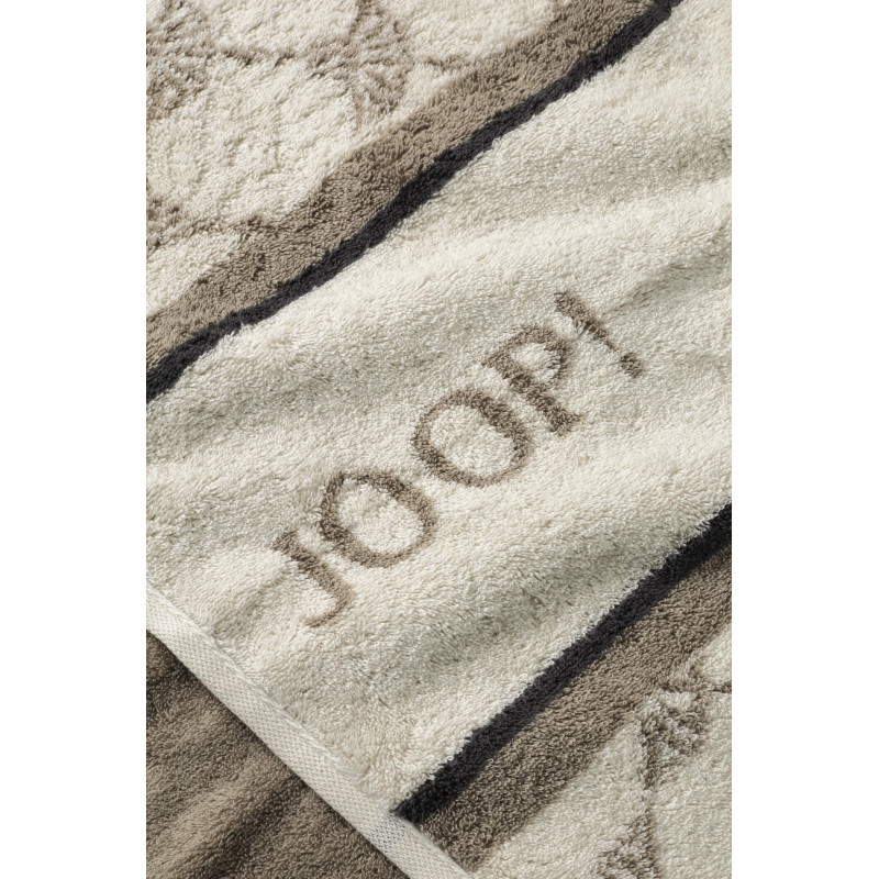 Ręcznik JOOP! Sauna Stripes Cream – bawełniany ręcznik | JMB Design
