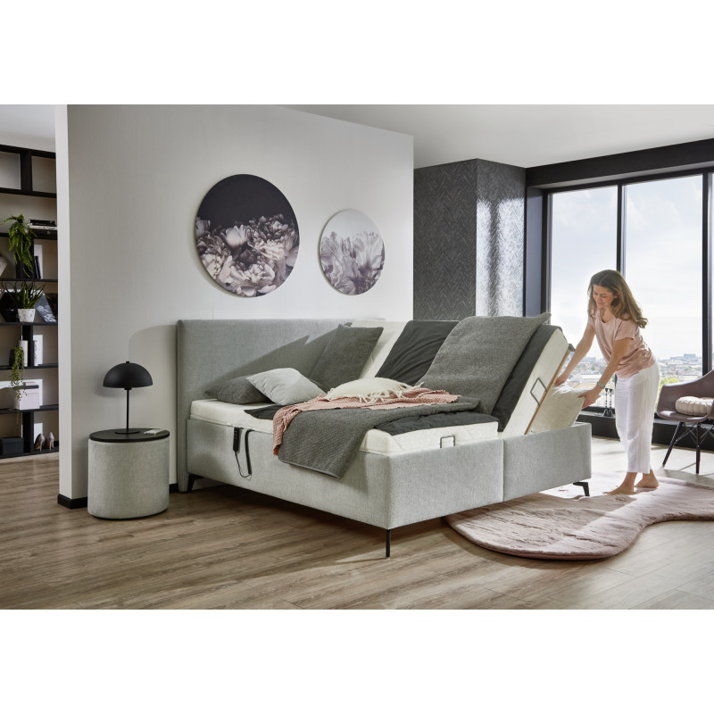 Łóżko Aurora z elektrycznymi stelażami i materacami | JMB Design