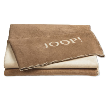 Pled JOOP! Uni-Doubleface Macchiato - Cashew  - klasyka | JMB Design