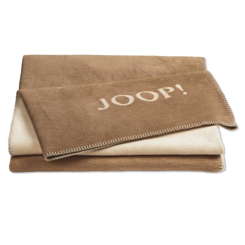 Pled JOOP! Uni-Doubleface Macchiato - Cashew  - klasyka | JMB Design