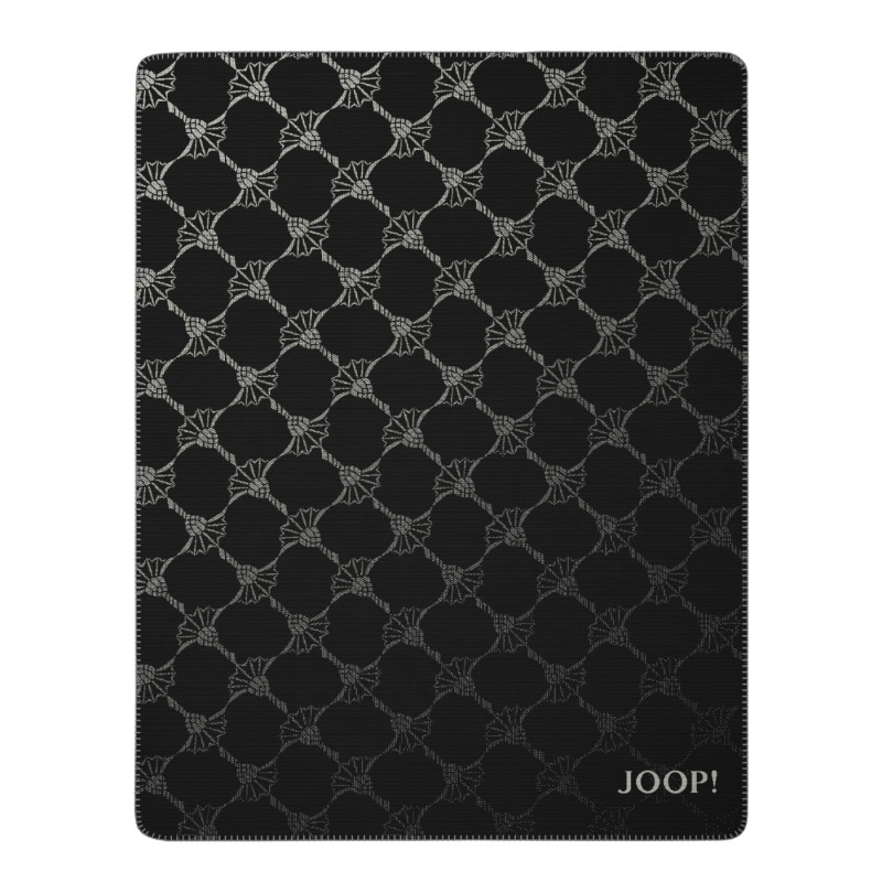 Pled JOOP! Cornflower Czarny - nowa klasyka elegancji | JMB Design Pled JOOP! Cornflower Czarny - nowa klasyka elegancji | JMB Design