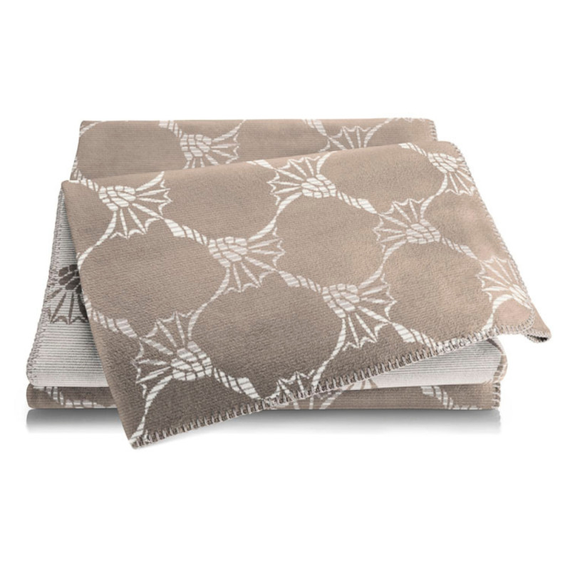 Pled JOOP! Cornflower Allover Sand - elegancki klasyk | JMB Design
