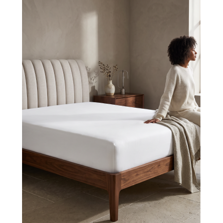 Prześcieradło JOOP! BED AND BATH GLAMOUR Białe 40000/00 | JMB Design