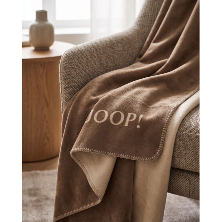 Pled JOOP! Uni-Doubleface Macchiato - Cashew  - klasyka | JMB Design