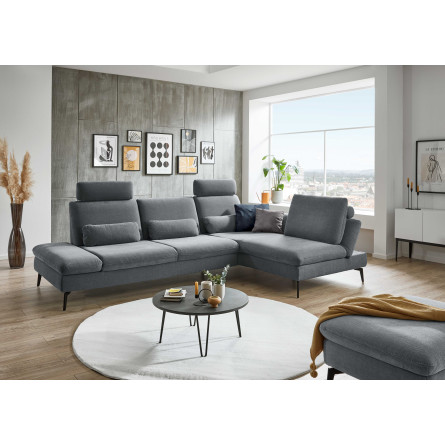 Amber - modułowy narożnik z funkcją leżanki i szezlongiem | JMB Design