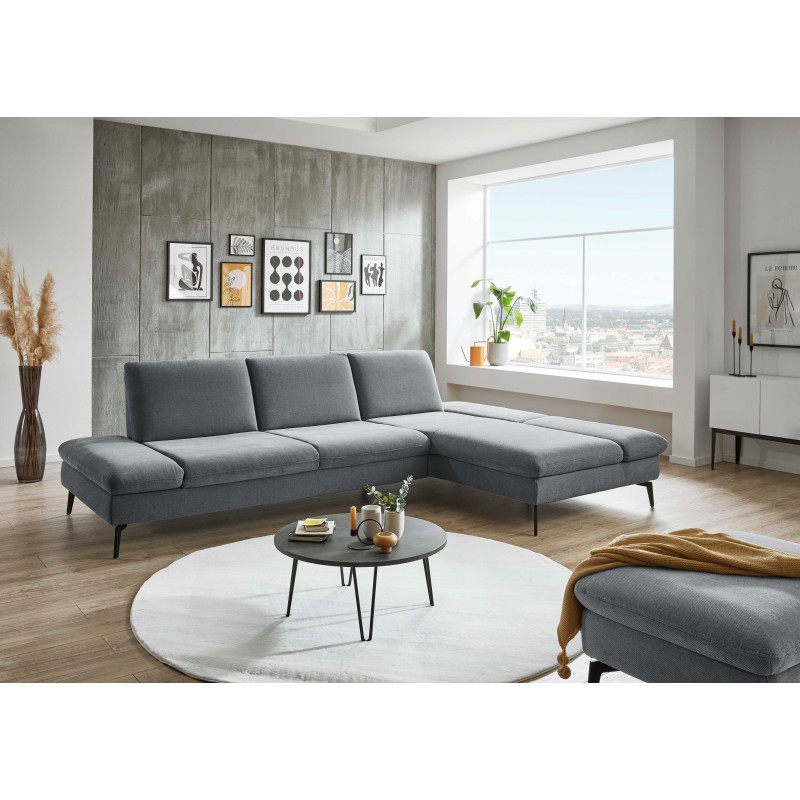 Amber - modułowy narożnik z funkcją leżanki i szezlongiem | JMB Design