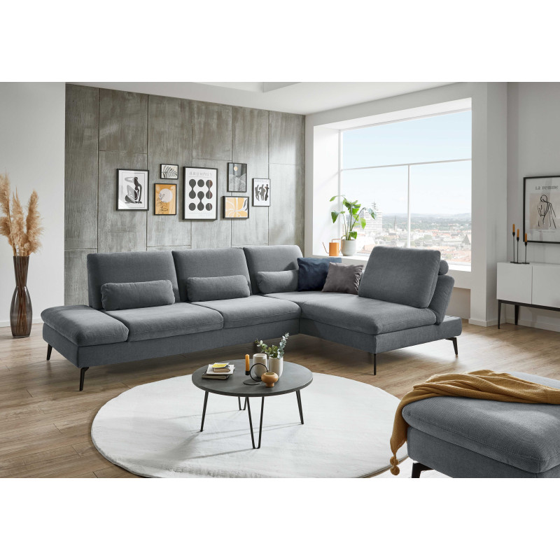 Amber - modułowy narożnik z funkcją leżanki i szezlongiem | JMB Design