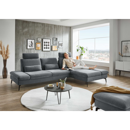 Amber - modułowy narożnik z funkcją leżanki i szezlongiem | JMB Design