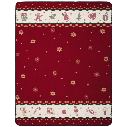 Pled świąteczny Toy's Delight Ruby 150x200 cm | JMB Design