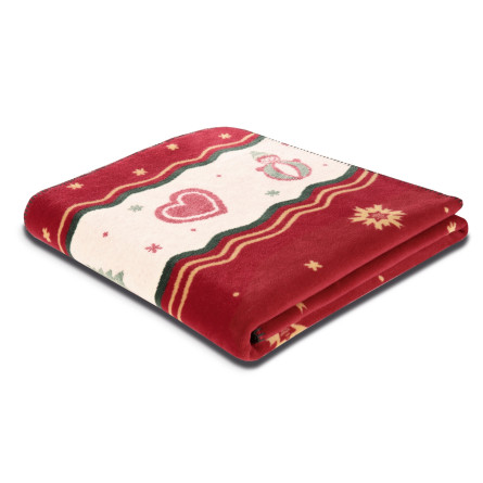 Pled świąteczny Toy's Delight Ruby 150x200 cm | JMB Design