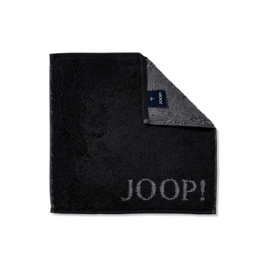 Ręcznik frotte czarny JOOP! Classic Doubleface | JMB Design Ręcznik frotte czarny JOOP! Classic Doubleface | JMB Design