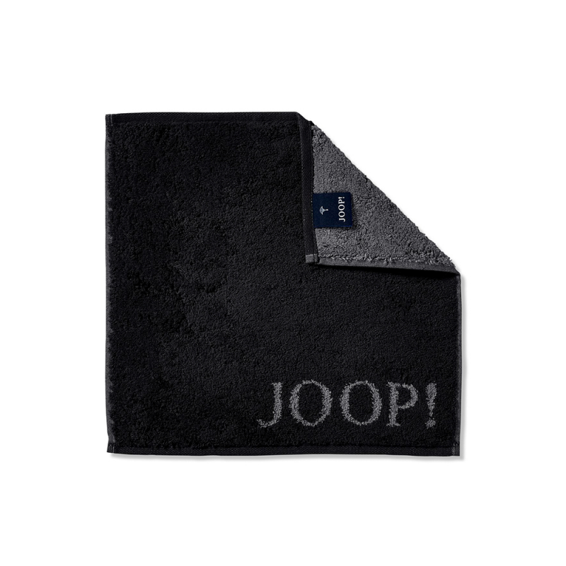 Ręcznik frotte czarny JOOP! Classic Doubleface | JMB Design Ręcznik frotte czarny JOOP! Classic Doubleface | JMB Design