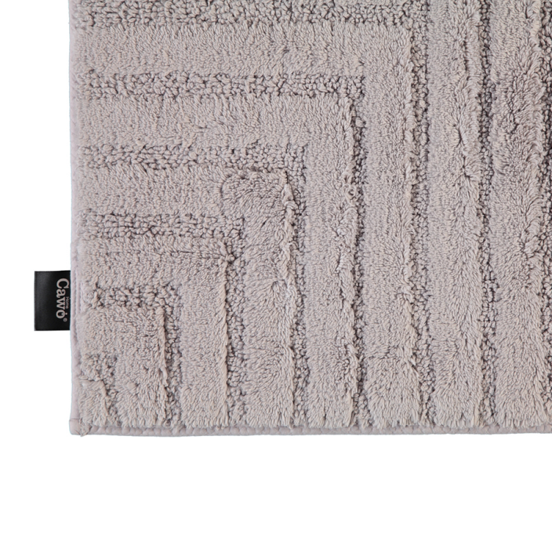 Dywanik łazienkowy brązowy Cawo 1004