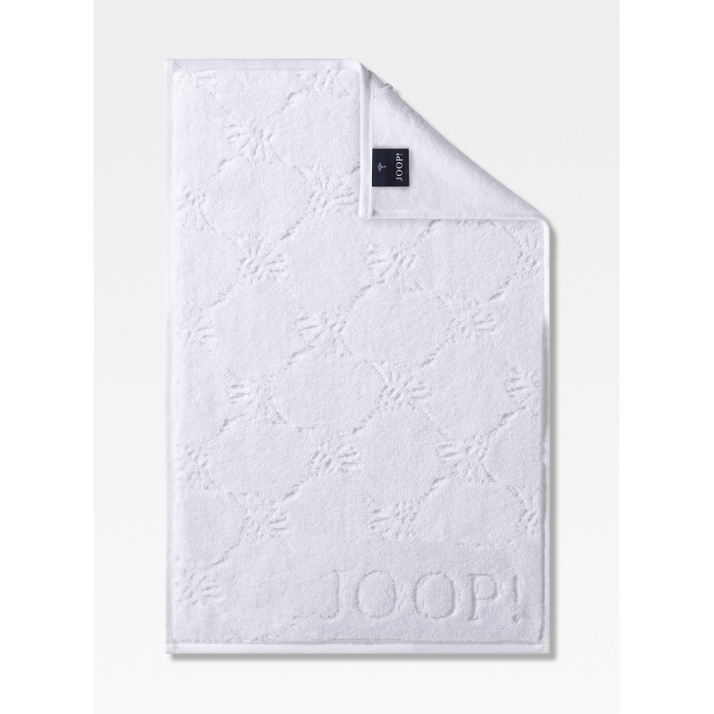 Ręcznik frotte biały JOOP! Uni-Cornflower 1670/600
