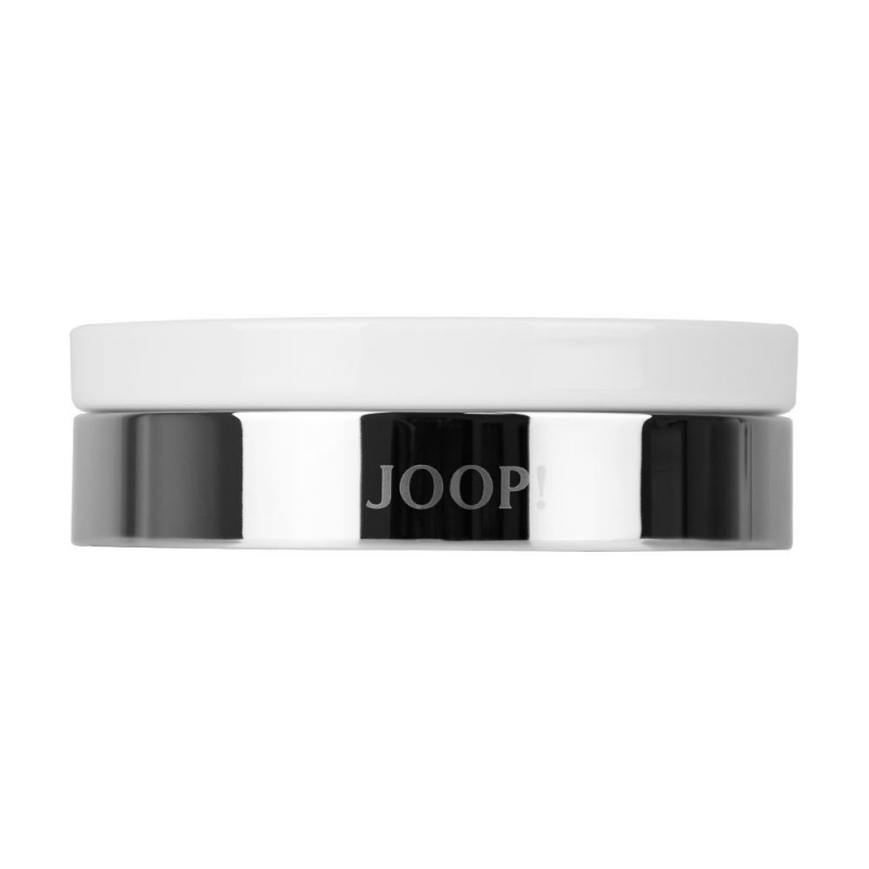 Mydelniczka biała JOOP! Chromeline - elegancja łazienki | JMB Design Mydelniczka biała JOOP! Chromeline - elegancja łazienki | JMB Design