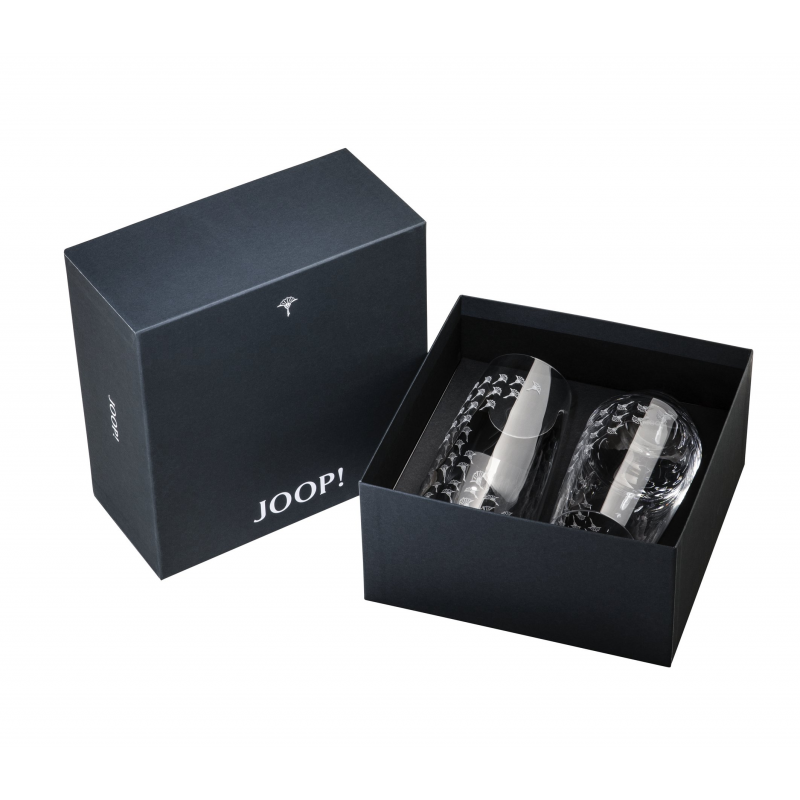 JOOP! Szklanka wysoka Faded Cornflower SET 2 szt.
