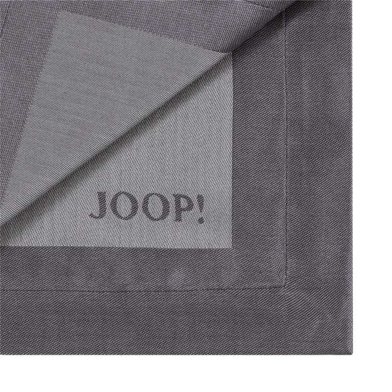 JOOP! Serwetka Signature platin 50x50 SET 2szt.