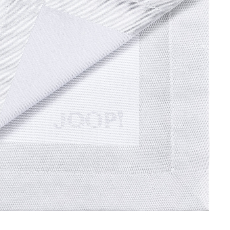JOOP! Serwetka Signature biała 36x48 SET 2szt.