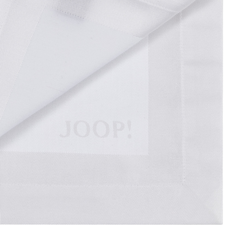 JOOP! Bieżnik Signature biały 50x160